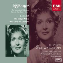 Anton Niessner/Emmy Loose/Philharmonia Orchestra/Otto Ackermann, André Mattoni, Anton Niessner, Emmy Loose: Lehár: Die Lustige Witwe, Act II: Dialog. "Exzellenz, man hat im Pavillon diesen Fächer gefunden" (Njegus, Zeta, Valencienne)