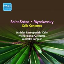 Mstislav Rostropovich: Saint-Saens, C.: Cello Concerto No. 1 / Myaskovsky, N.: Cello Concerto (Rostropovich) (1956)