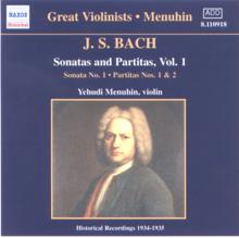 Yehudi Menuhin: Violin Sonata No. 1 in G minor, BWV 1001: IV. Presto
