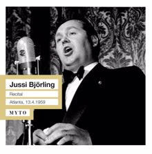 Jussi Björling: Jussi Björling Recital (Live 1959)