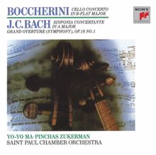 Yo-Yo Ma: Boccherini: Cello Concerto; J.C. Bach: Sinfionia Concertante ((Remastered))